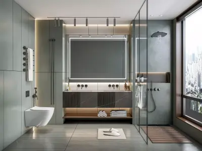 Bathroom 78 3D model