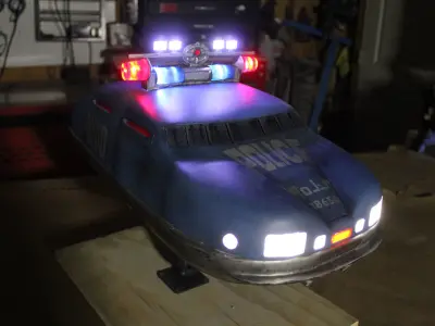The fifth element POLICE CAR studio scale STL model UPDATED 2025 3D print model