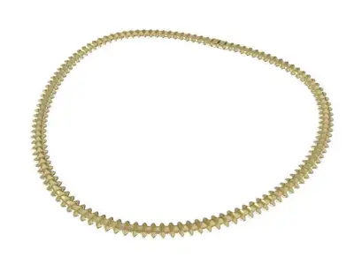 Clash Flexible Necklace 3D print model