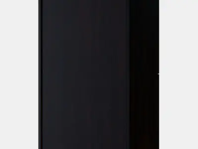 BESTA Shelf unit with doors 12 3D model