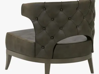 Brabbu Kansas Armchair 3D model