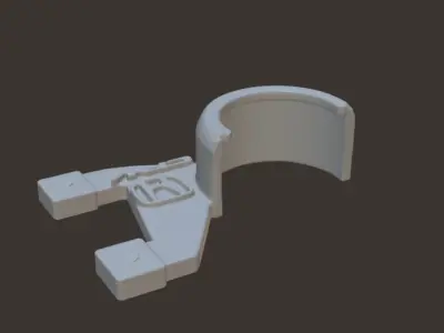 CR-V GAS CAP MOUNT FOR97-01 3D model