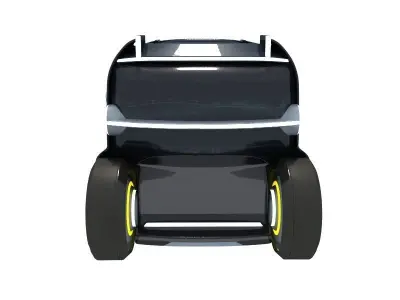 Autonomous vehicle 3D model