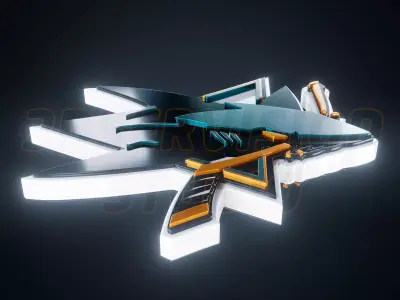 San Jose Sharks logo - Cinematic - 3D print 3D model