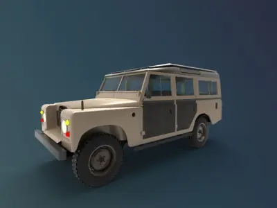LR Classic Car 3D model