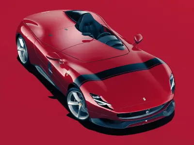 Ferrari Monza SP1 3D model