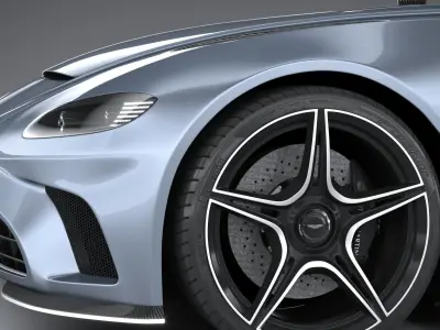 Aston Martin V12 Speedster 2021 3D model