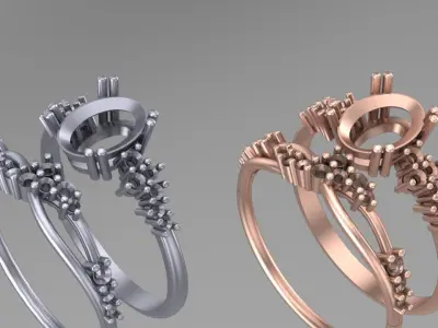 jewelry ring23 3D print model