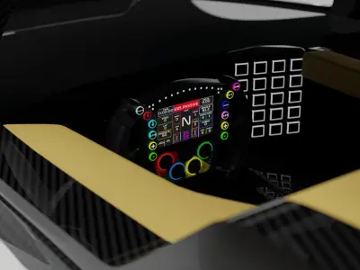 LMDh Acura - ARX-06 3D model