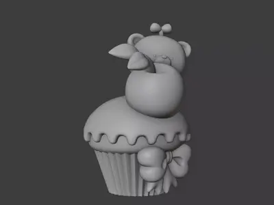 bear 119 3D print model