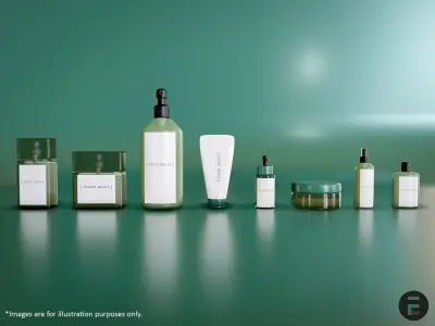 Cosmetic Mockup 3D model