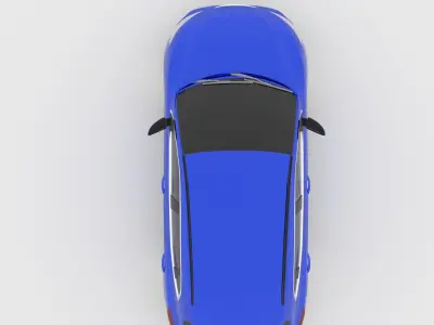 Nissan Qashqai 2013-2018  3D Printable Model 3D print model