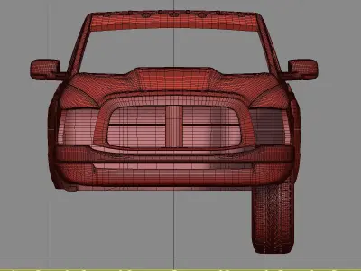  DODGE RAM 3500  3D print model
