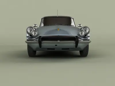 Citroen DS21 1965 3D model