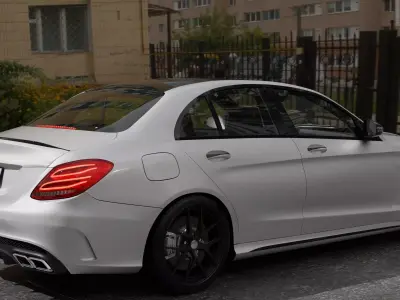 Mercedes car 3D model