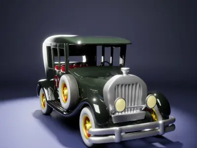 The Ant hill mob car 3D print model