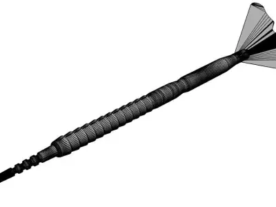 3D darts dart 3D model