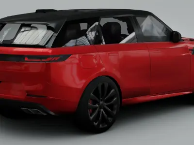 Land Rover Range Rover Sport HSE 2022 3D model