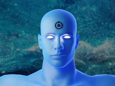 Doctor Manhattan  Free low-poly 3D model