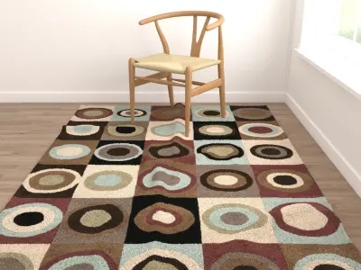 Rugs No 312 Low-poly 3D model