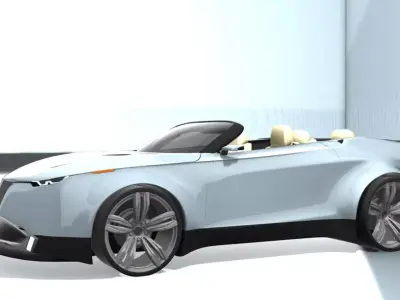 Cabrio Concept Car 3D model