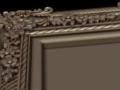 Decorative frame 3D model