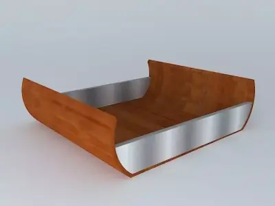 ornament decorative object tray tray Free 3D model