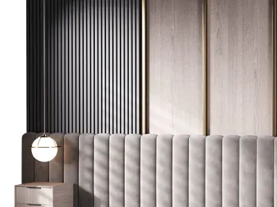 Decorative Wall 02 3D model purchase