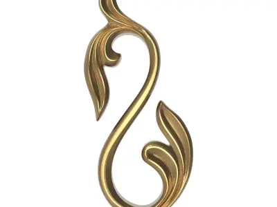  decorative pattern ready for 3D printing 3D model