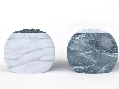 Marble Jar 3D model