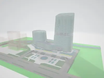 ncubation building 3D model