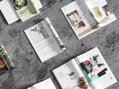 Magazine set 02 3D model