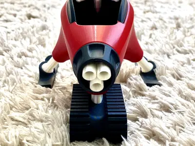 Christmas Winter Santa Sleigh 3D print model