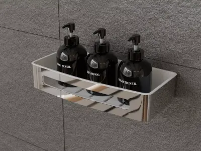 Shower And Storage Set 3D model