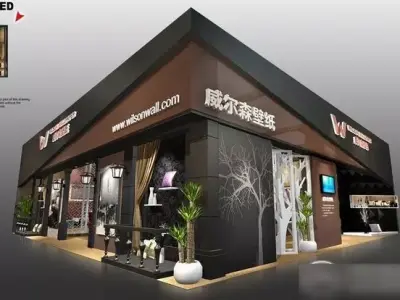 Exhibition - Area - 15X15-3DMAX2009-06 3D model