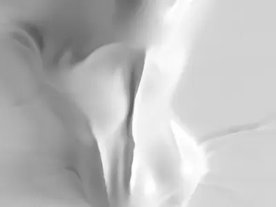 Bas relief Woman on the Wall 2 3D model