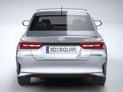 Toyota Yaris Sedan 2023 3D model
