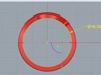 heart ring for women Free 3D print model