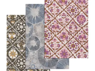 Rug Set 1173 3D model