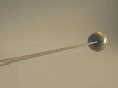 SPORT---FENCING---Foil sword 3D model