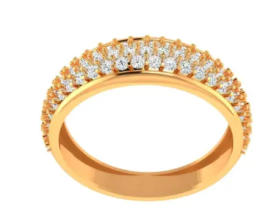Diamond Ring 3D print model 62
