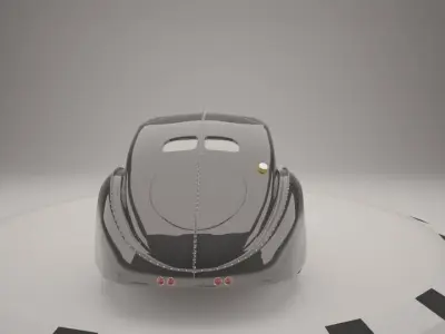 1936 bugatti type 57sc 3D model