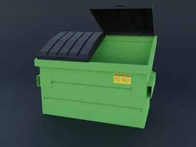 Generic Dumpster Free 3D model