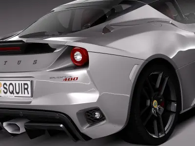 Lotus Evora 400 2016 3D model