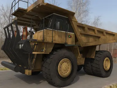 Dump Truck 3D model