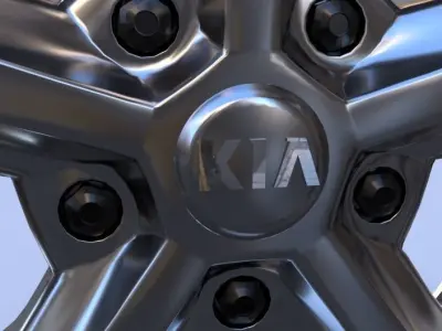 Kia carrens rim 3D model