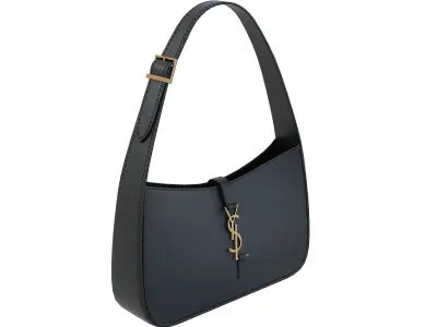 Saint Laurent Le 5 A 7 Hobo Bag Low-poly 3D model