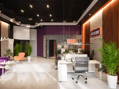 Eclair Cosmetic Office - 3ds Max Corona FBX OBJ 3D model