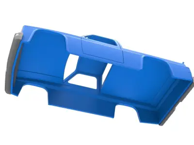 Shell of Vintage NASCAR race truck Scale 1 to 25 3D print model