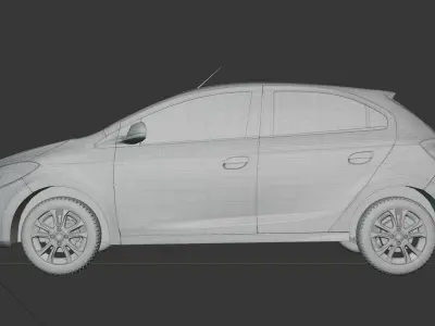 Chevrolet Onix LTZ 2014 3D model
